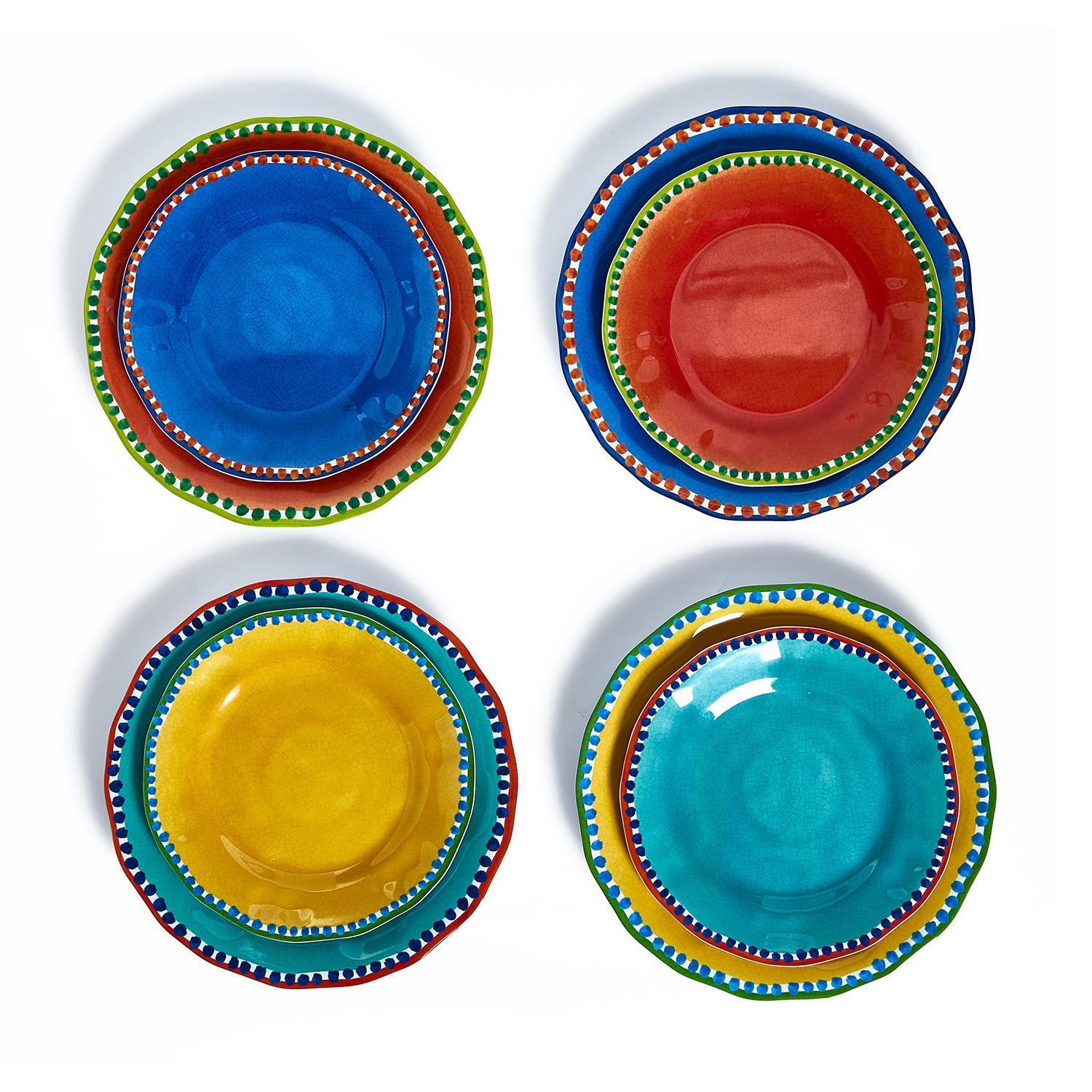 Color Play Dinner Plates (set of 4)