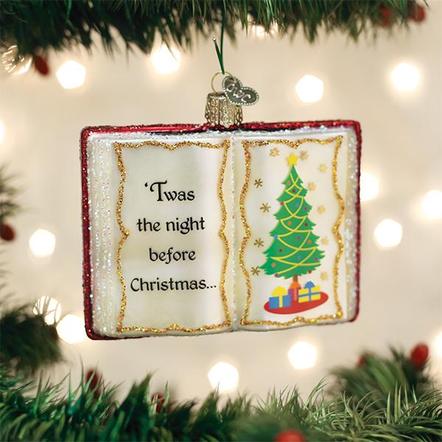 THE NIGHT BEFORE CHRISTMAS ORNAMENT