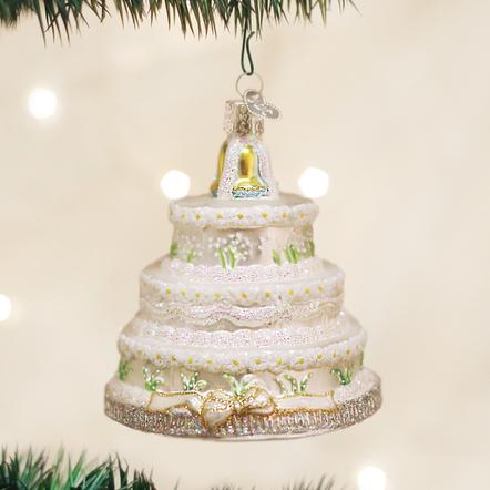 WEDDING CAKE ORNAMENT