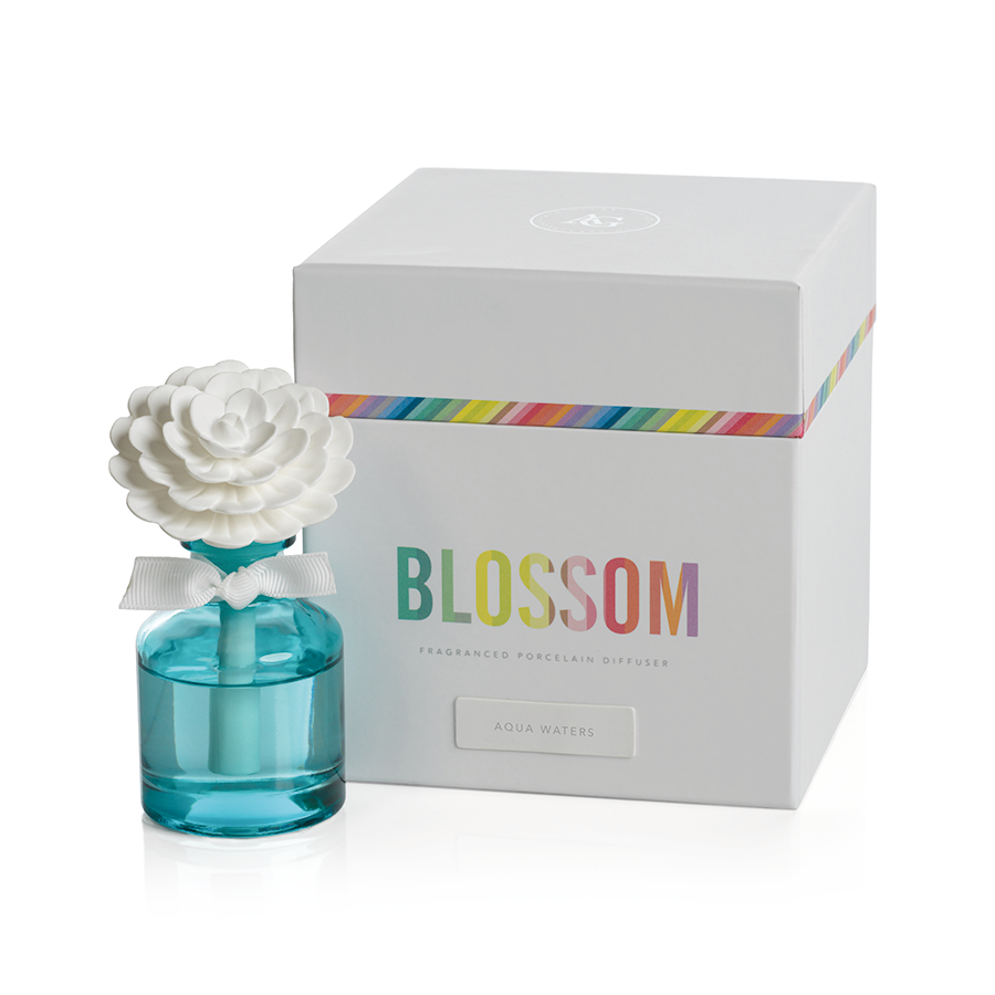 Blossom Porcelain Diffuser, Assorted Scents