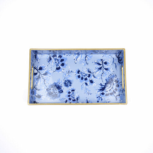 Perennial Blue Vanity Tray