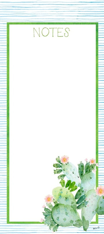 Kris-10's Creations Skinny Notepad, Assorted