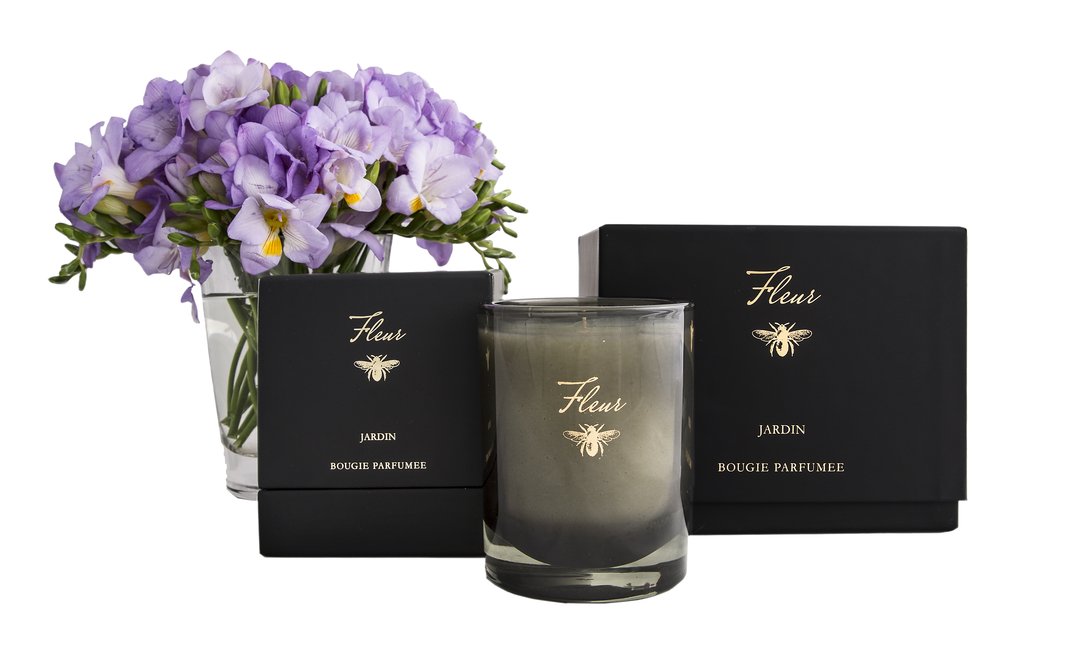 Fleur Single Wick Candles, Assorted Scents