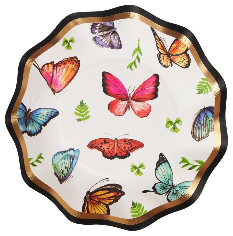 Butterfly Wavy Appetizer/Dessert Bowl