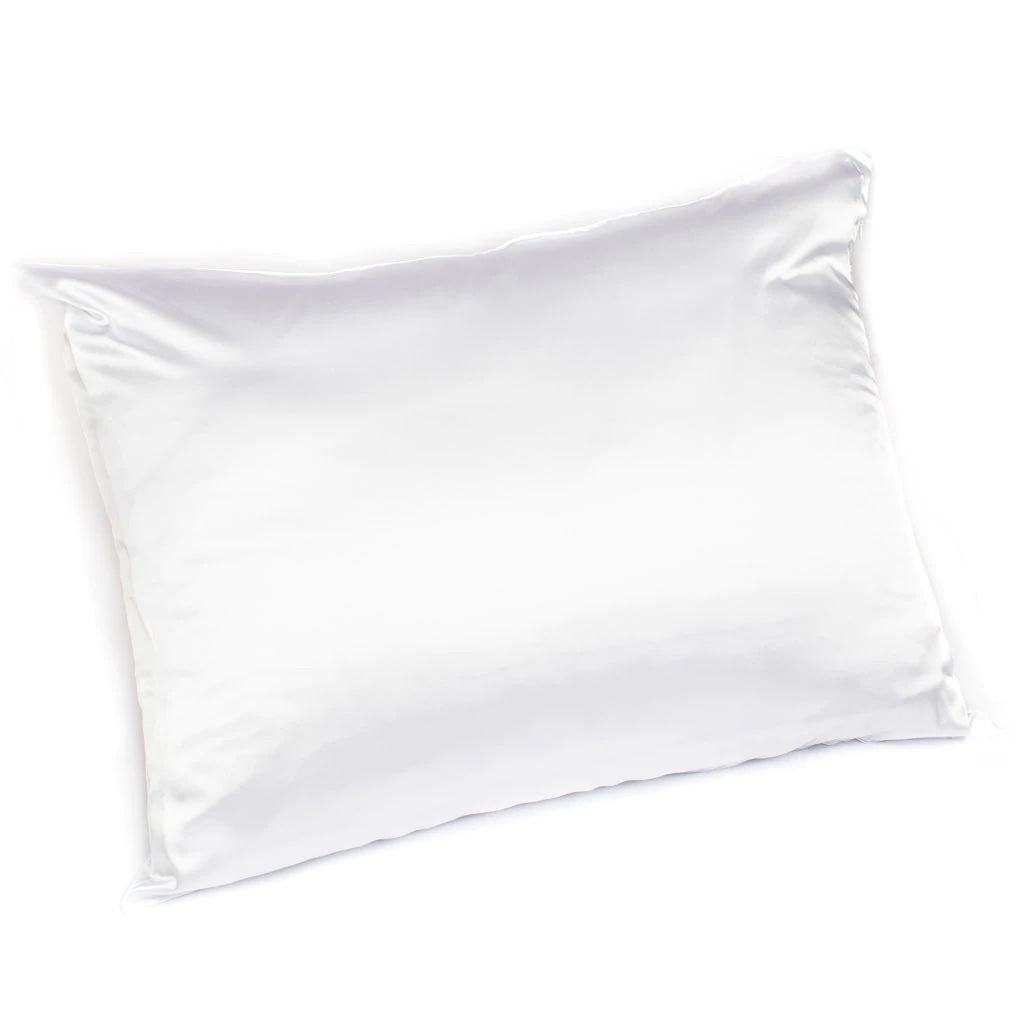 Satin Pillowcase with Zipper, Assorted Colors