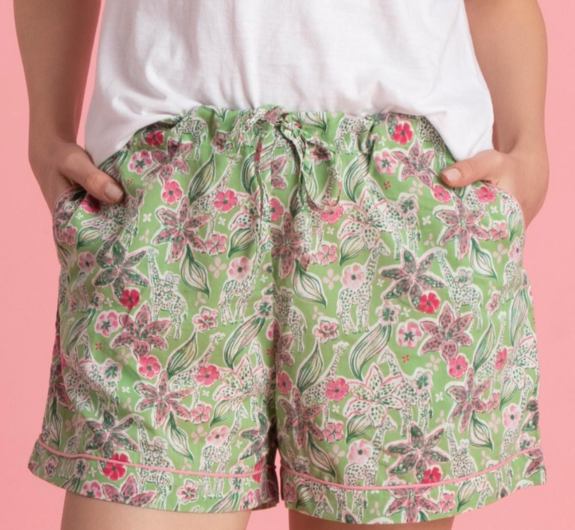 Cotton Pajama Shorts, Assorted Patterns