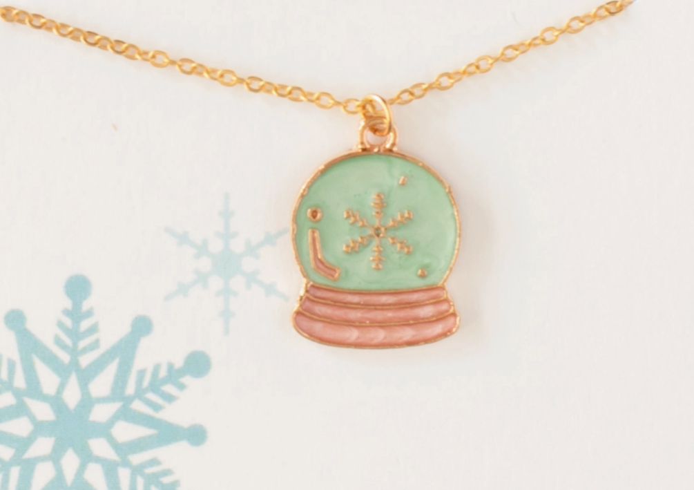 Snow Globe Necklace