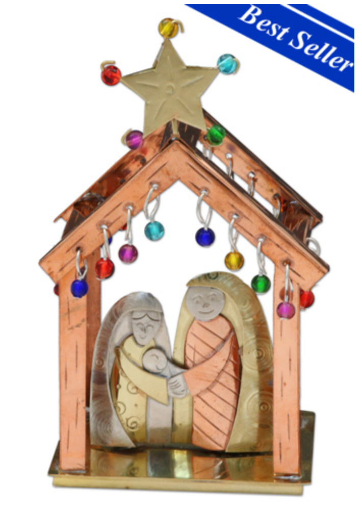 Manger Scene Table Topper