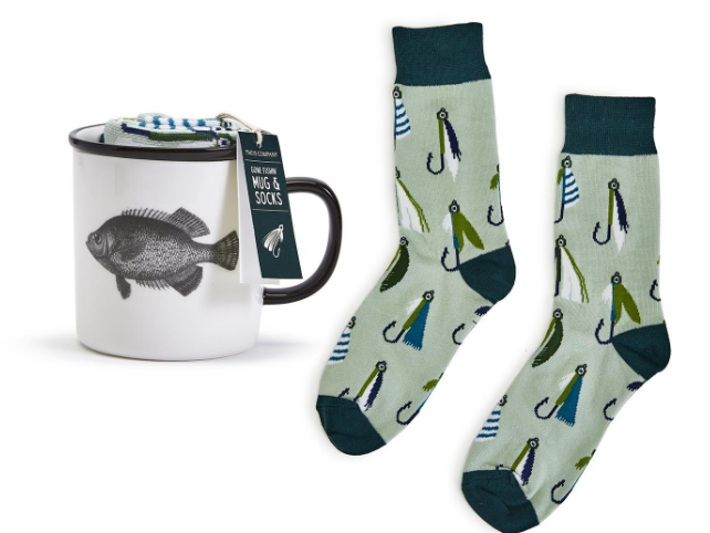 Gone Fishin' Mug & Socks