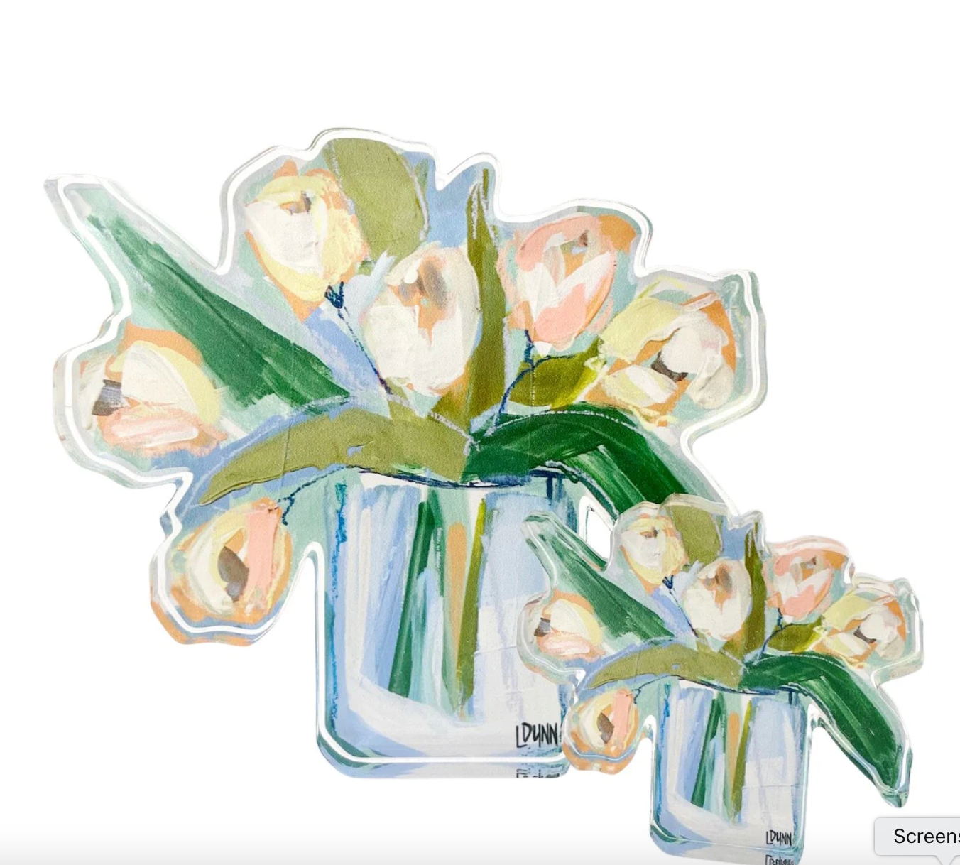 Bitty Acrylic Bloom Block, Assorted