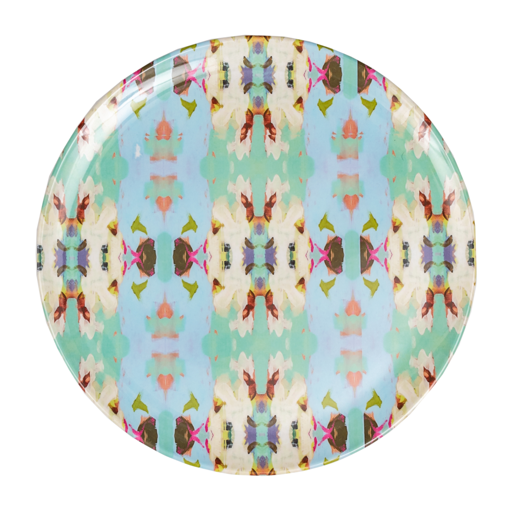 Laura Park Melamine Plates - Set of 4, Assorted Patterns