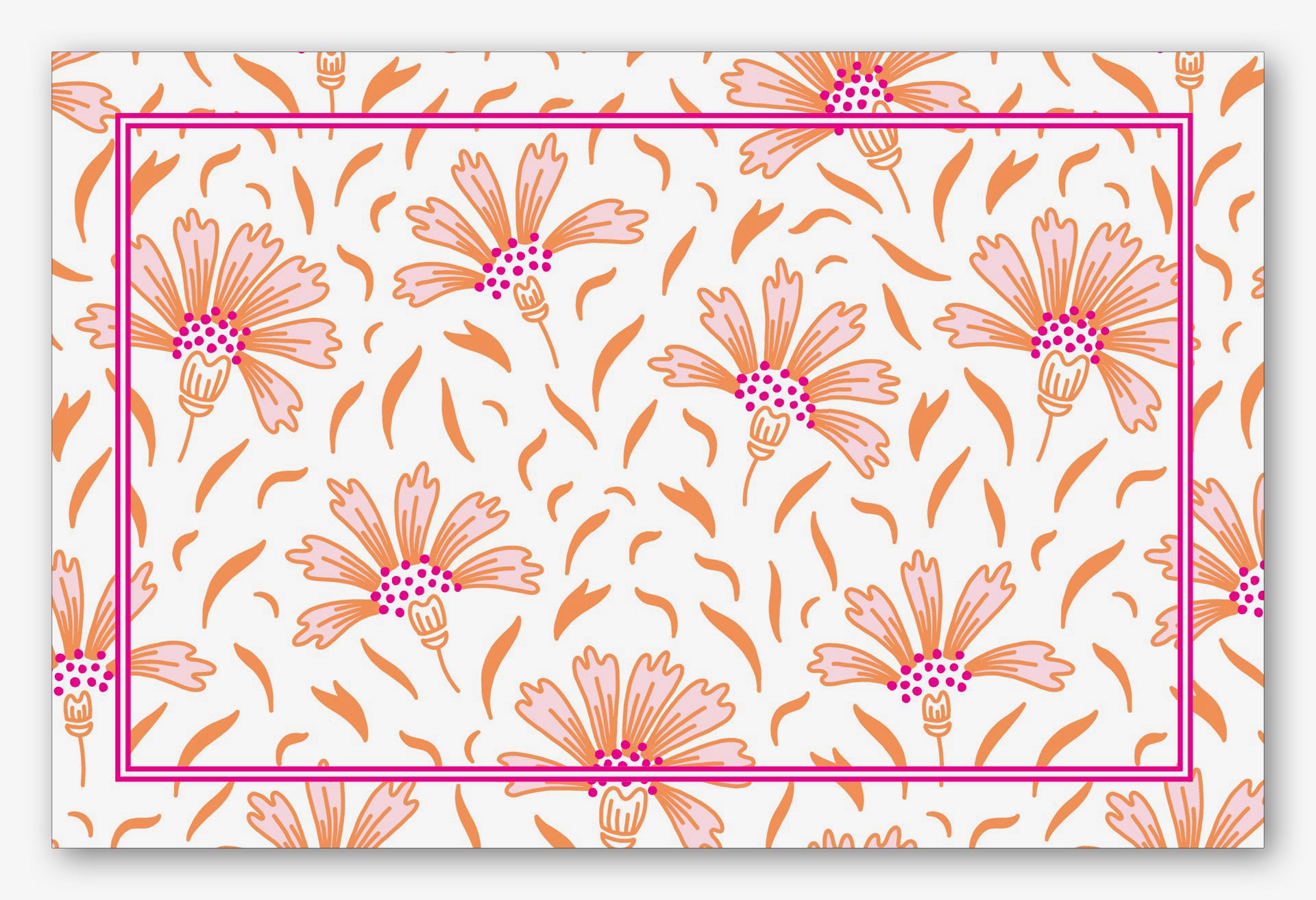Daisy Paper Placemats