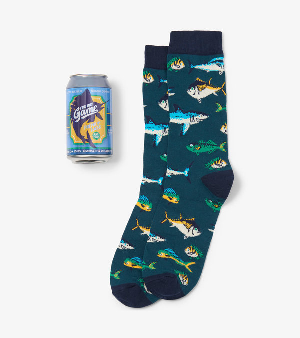 Men's Beer Can Socks, Assorted