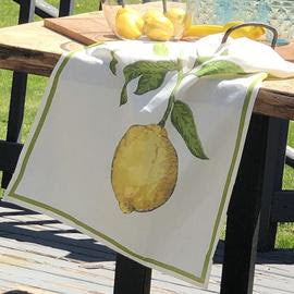 Lemon Floursack Kitchen Towel