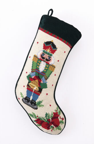 Needlepoint Stockings, Assorted Patterns