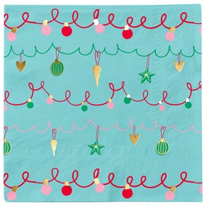 Deck the Halls Lunch Napkin 2Ply/16pk