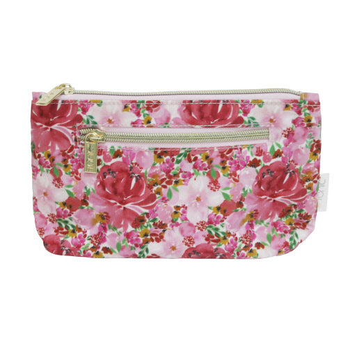 Small Cosmetic Bag - Flourish Pink